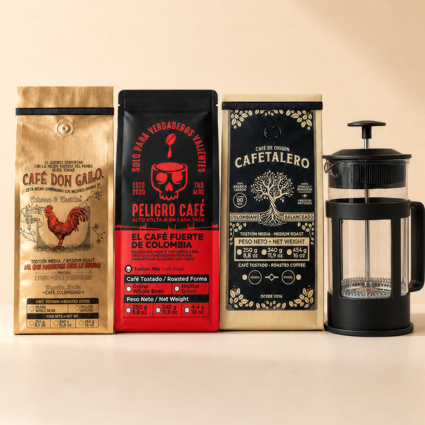 Don Gallo+Cafetalero+Peligro+Prensa Francesa
